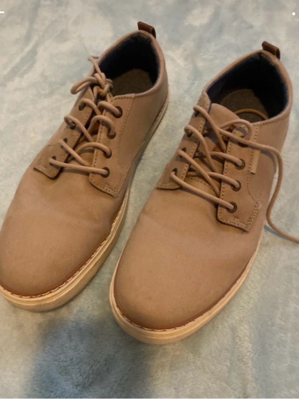 Men's Casual Lace-Up Shoes in Taupe